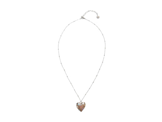 Bliss heart (gold/silver)