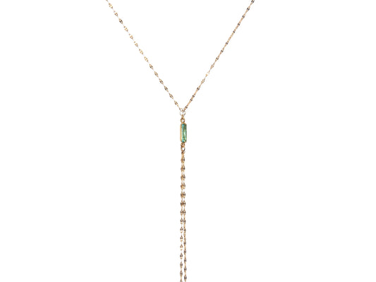 Mermaid’s tail necklace