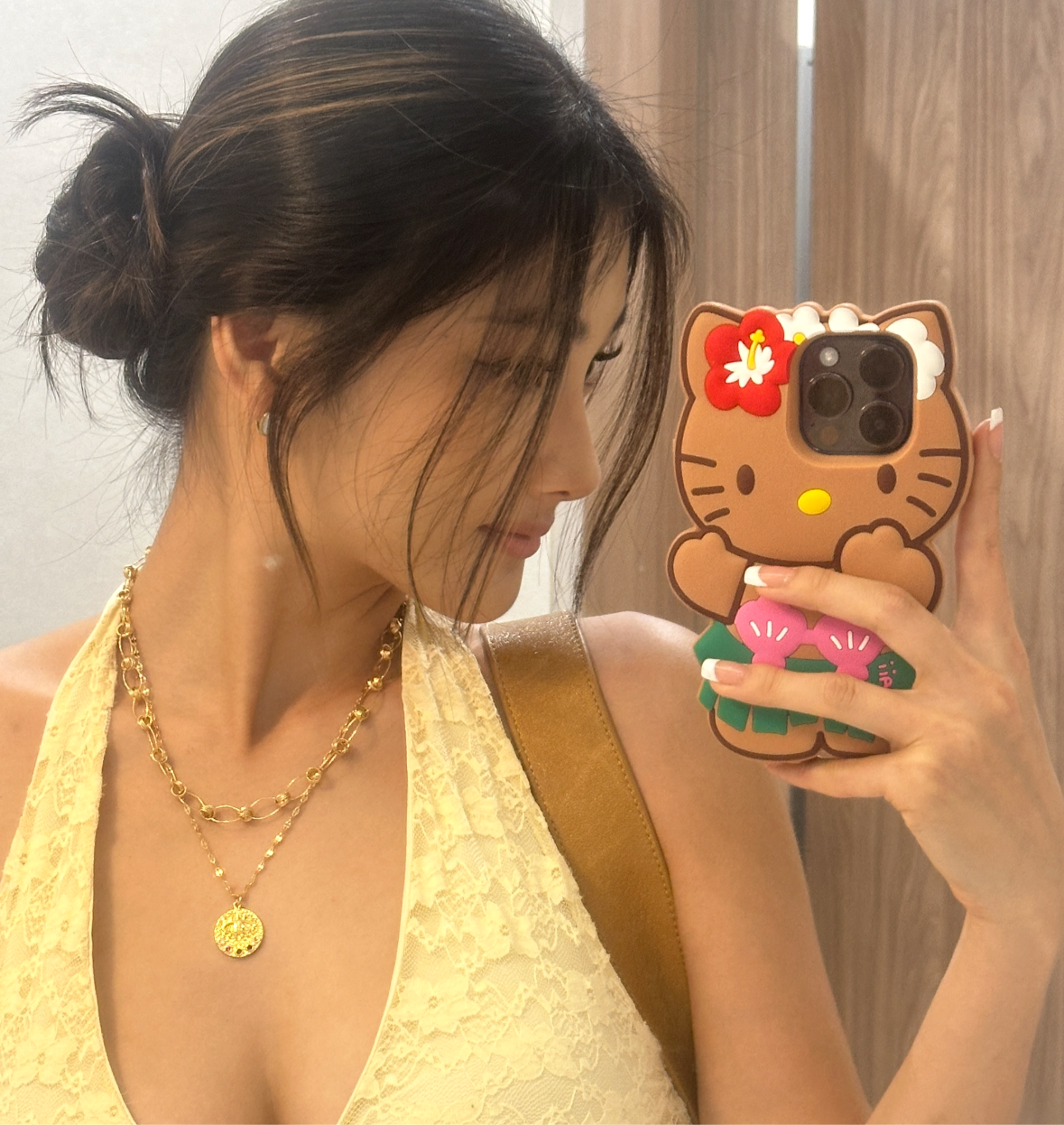 Evil eye pendant (gold/silver)