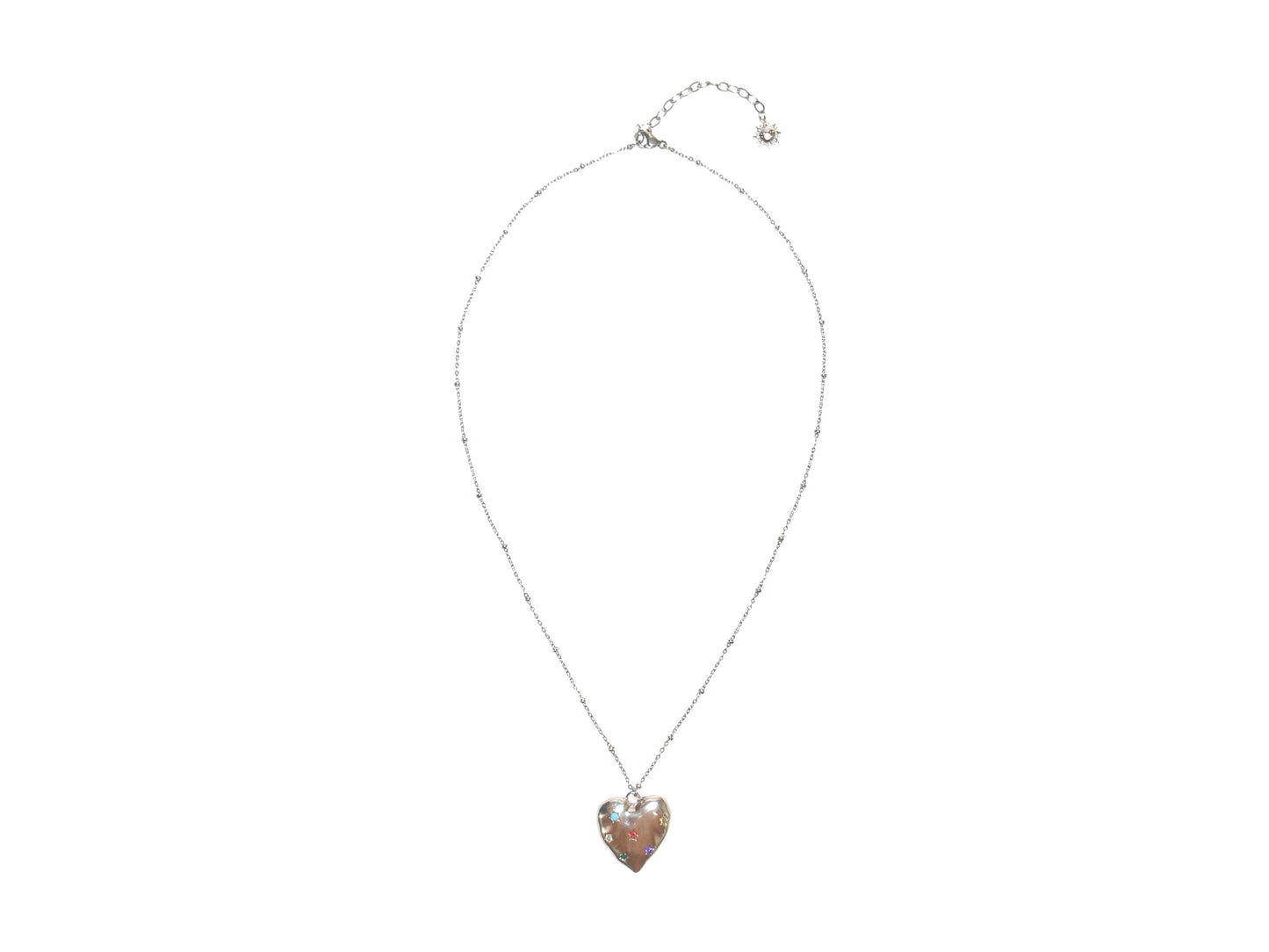 Bliss heart (gold/silver)