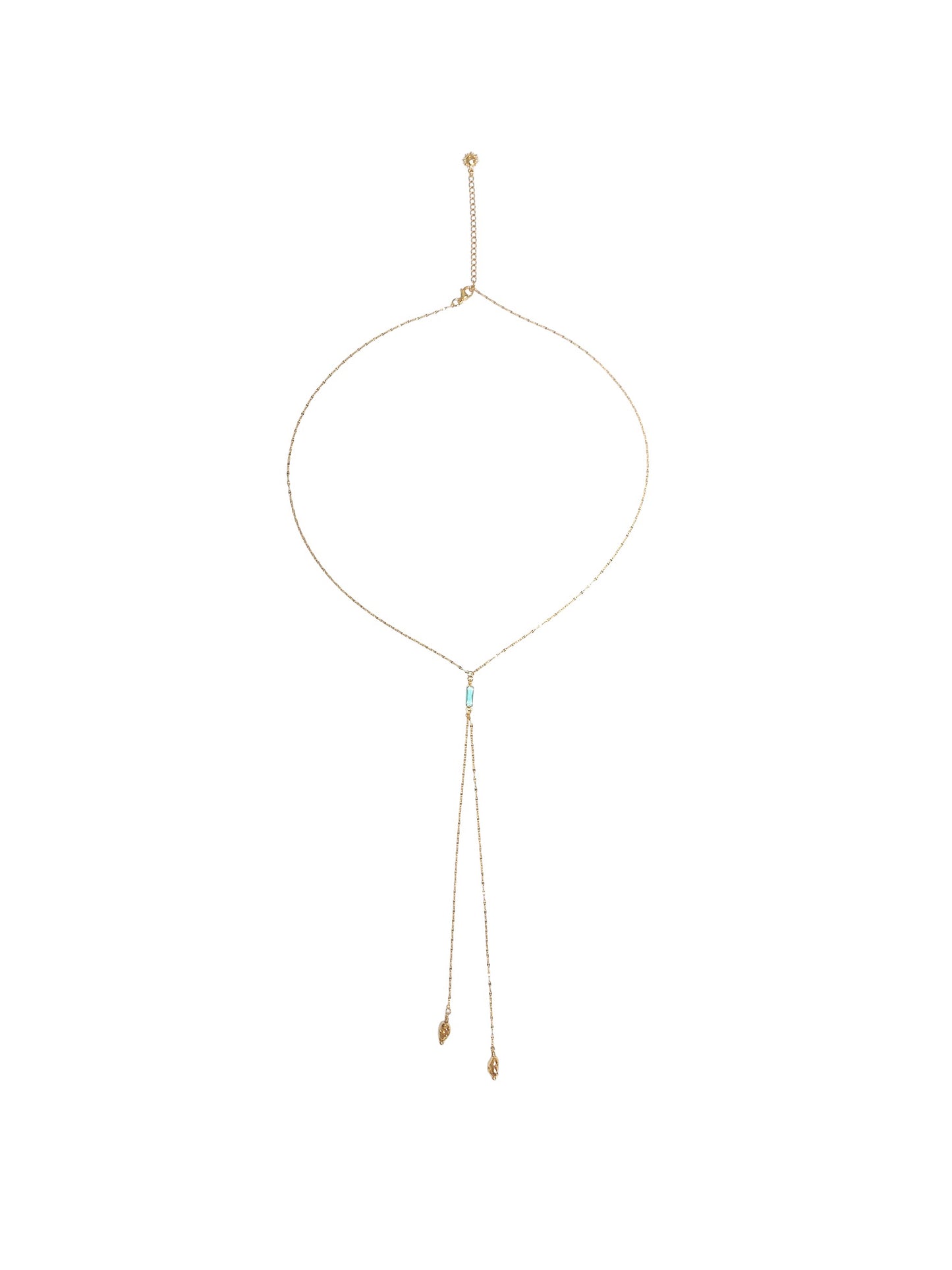 Mermaid’s tail necklace