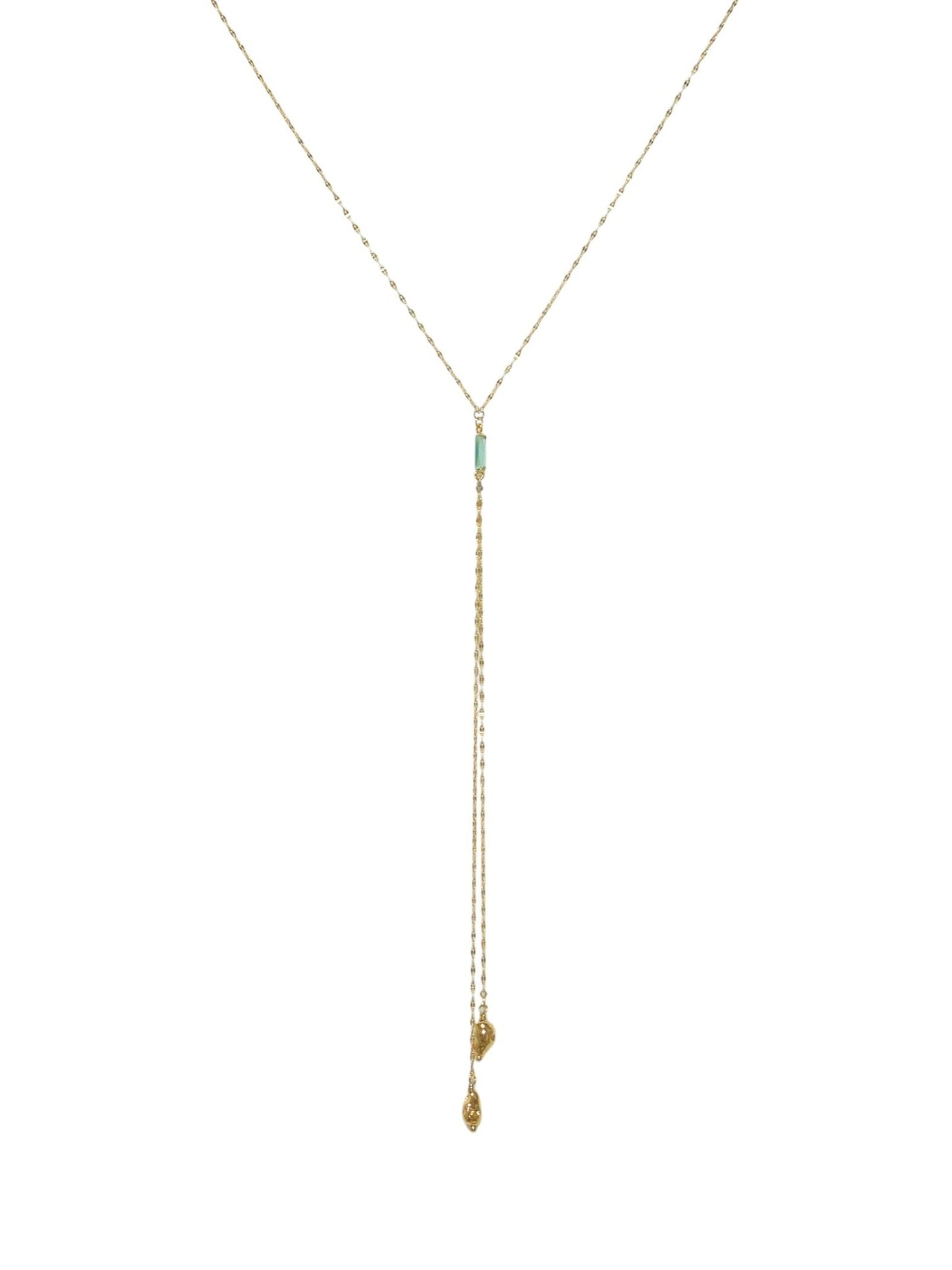 Mermaid’s tail necklace